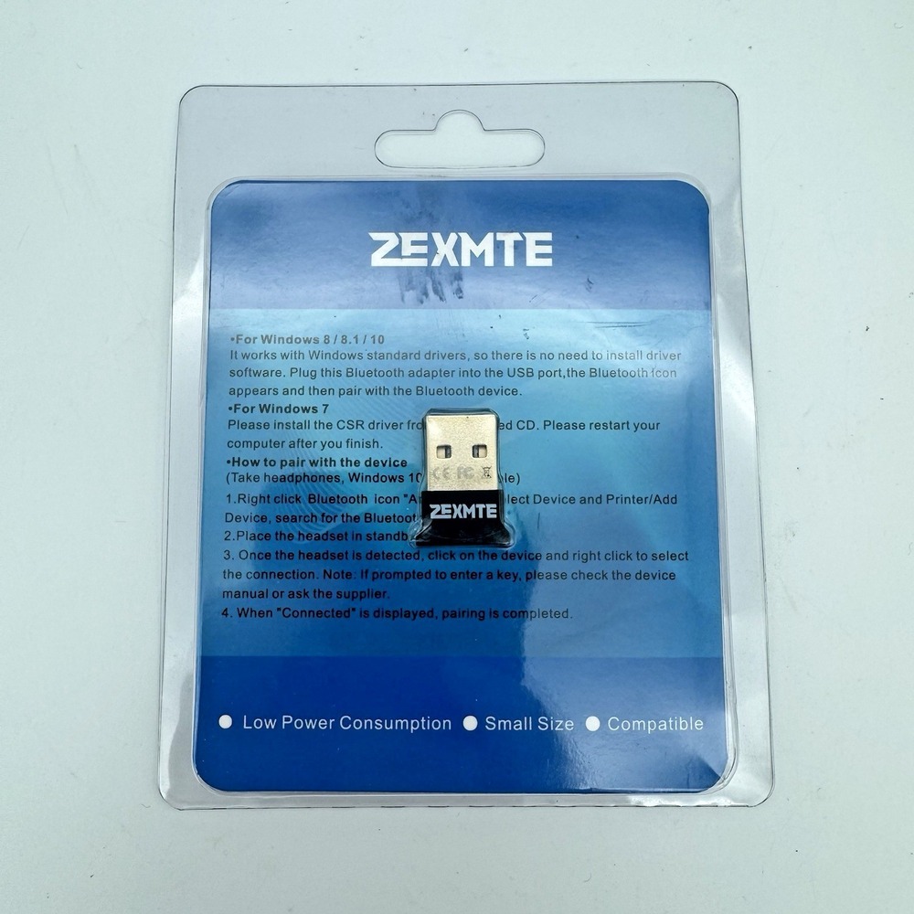 NEW ZEXMTE USB Adapter Dongle Bluetooth Receiver Transfer Low Energy Wireless